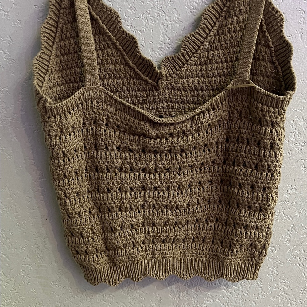 Streetwear Society Brown Knit Camisole - Picture 5 of 7